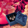 Dubai Gold Jewelry Sets for Women Accessories Tree of Life Charm Earrings Necklace Set with Pink Crystal from Swarovski - Vimost Shop