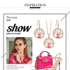 Dubai Gold Jewelry Sets for Women Accessories Tree of Life Charm Earrings Necklace Set with Pink Crystal from Swarovski - Vimost Shop