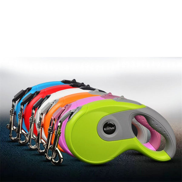 Durable Pet Dog Leash Automatic Retractable Nylon Pets Traction Rope Flexible Extending Walking Leash Belt for Small Medium Dogs - Vimost Shop