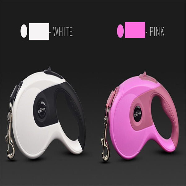 Durable Pet Dog Leash Automatic Retractable Nylon Pets Traction Rope Flexible Extending Walking Leash Belt for Small Medium Dogs - Vimost Shop