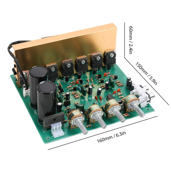 DX-2.1 Large Power Audio Amplifier Board Channel High Power Subwoofer Dual Home Theater AC18V-24V DIY Supplies - Vimost Shop