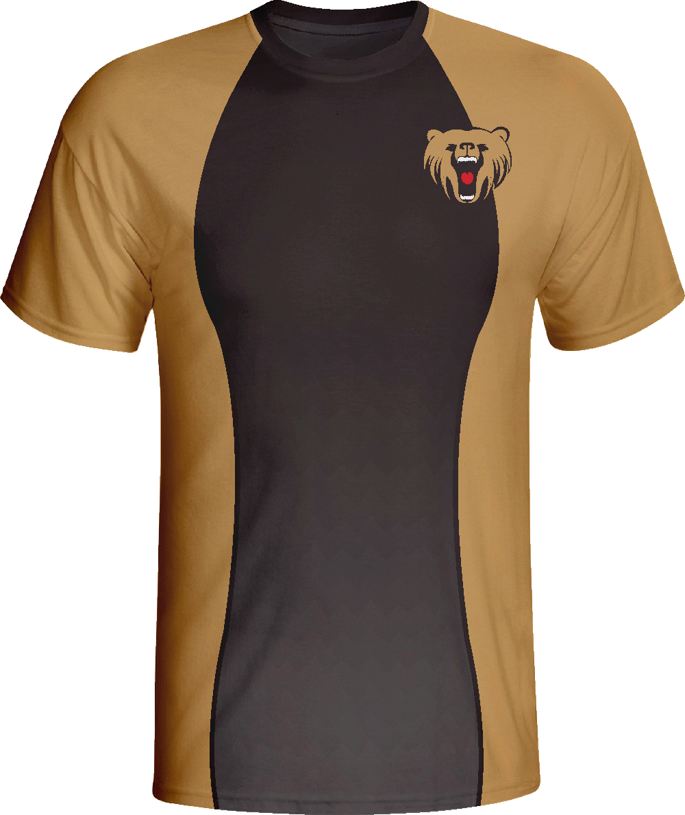 Vimost Simple Design Sublimated Gaming Shirts Yellow Wear | Vimost Shop.
