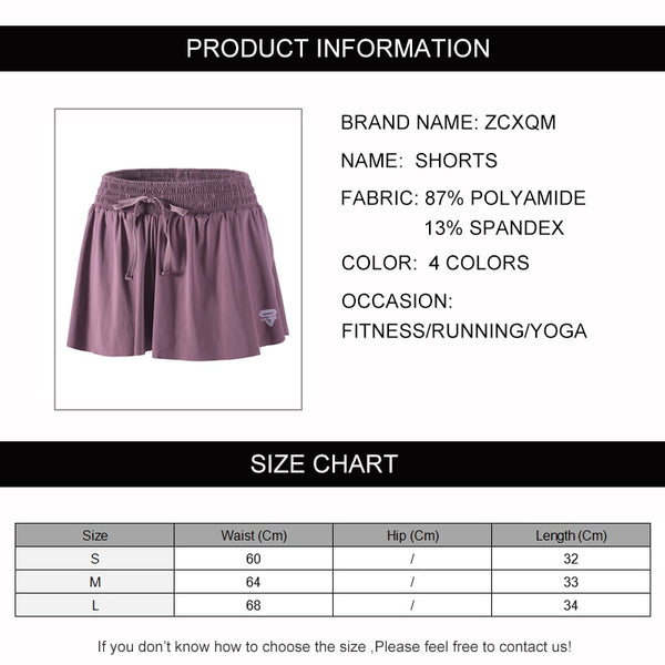 2019 New Women Sport Shorts 2 in 1 Summer Yoga Fitness Shortswear | Vimost Shop.