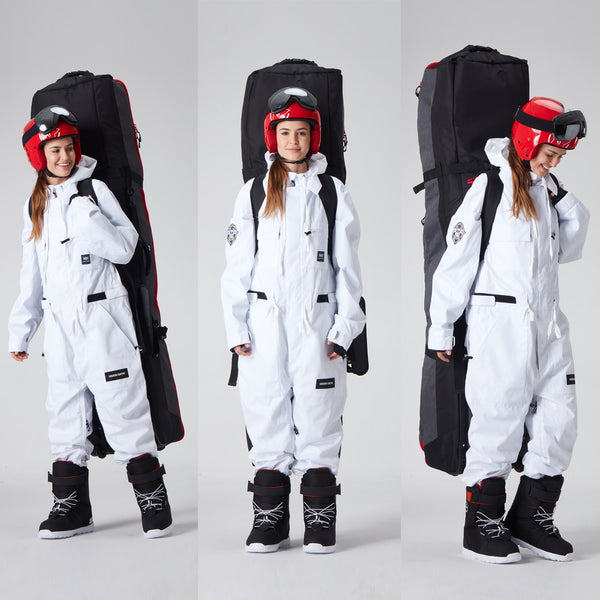 Roller Snowboard Bag with Wheels Adjustable Length for Air Travel - Extra Long/Wide/Deep,Waterpeoof - with ABS Protection | Vimost Shop.