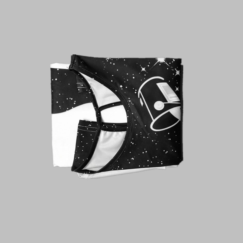 Summer Women Yoga Shirt Milk Star Print Sportwear | Vimost Shop.