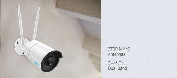 4MP wireless ip camera wifi 2.4G/5Ghz Onvif infrared night vision waterproof outdoor indoor home  surveillance RLC-410W | Vimost Shop.