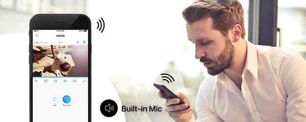 4MP wireless ip camera wifi 2.4G/5Ghz Onvif infrared night vision waterproof outdoor indoor home  surveillance RLC-410W | Vimost Shop.