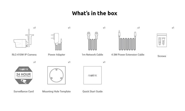 4MP wireless ip camera wifi 2.4G/5Ghz Onvif infrared night vision waterproof outdoor indoor home  surveillance RLC-410W | Vimost Shop.