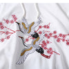 Flower Animal Embroidery Pullover Hoodie Men Chinese Style Casual Hoodies Sweatshirts Fashion Hip Hop Streetwear | Vimost Shop.