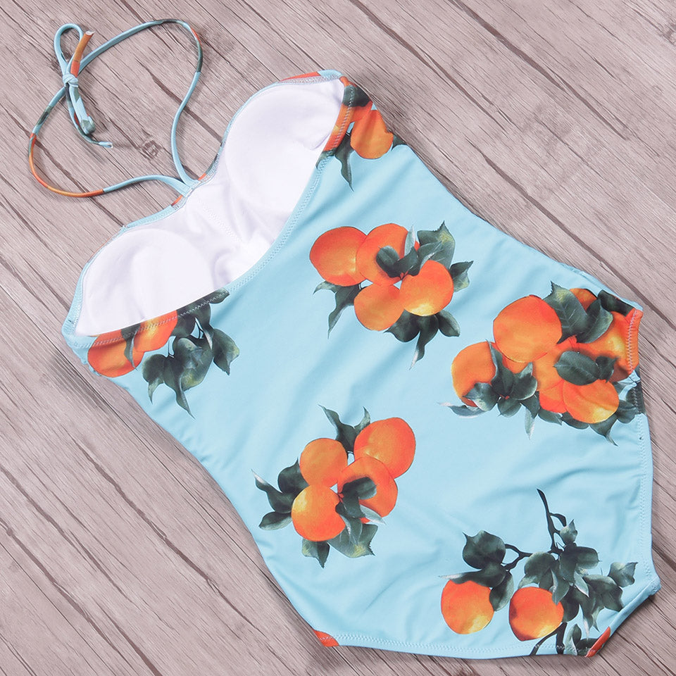 Sexy One Piece Swimsuit Push Up Swimwear Women | Vimost Shop.