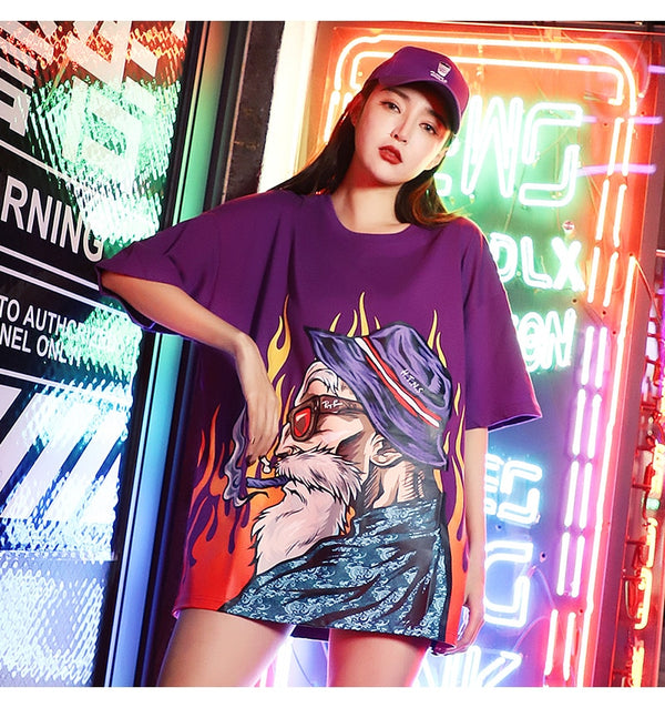 Men Japanese Printed Men's Tee Shirts O-neck T Shirt | Vimost Shop.