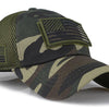 Tactical Camouflage Baseball Caps Men Summer Mesh Military Army Caps Constructed Trucker Cap Hats With USA Flag Patches | Vimost Shop.