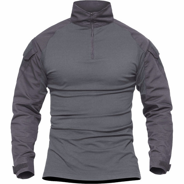 Men Military Tactical T-shirt Long Sleeve SWAT Soldiers Combat T Shirt Airsoft Clothes Man's US Army Shirts No Pads | Vimost Shop.