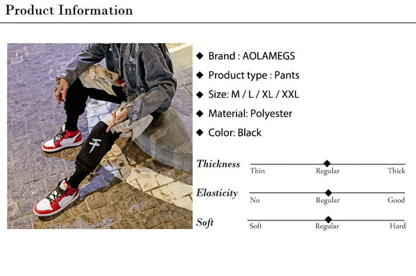 Men Cargo Patchwork Track Pants Fashion High Steet Joggers Sweatpants Streetwear | Vimost Shop.