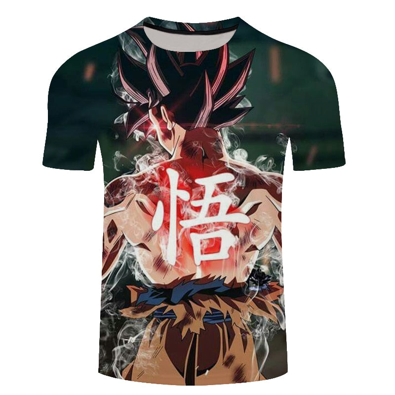 Goku Dragon Ball Z 3d T Shirt Summer Hipster Short Sleeve Tee Tops Men/Women Anime DBZ Harajuk T-Shirts Homme | Vimost Shop.