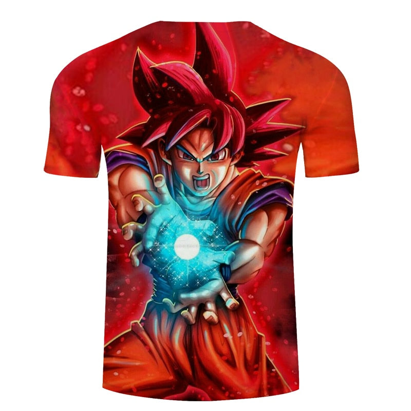 Goku Dragon Ball Z 3d T Shirt Summer Hipster Short Sleeve Tee Tops Men/Women Anime DBZ Harajuk T-Shirts Homme | Vimost Shop.
