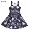 Summer New arrival Women Sleeveless Vest Dress Fashion Extra-terrestrial Digital Printing Dresses | Vimost Shop.