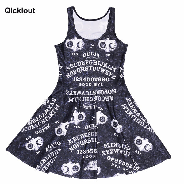 Summer New arrival Women Sleeveless Vest Dress Fashion Extra-terrestrial Digital Printing Dresses | Vimost Shop.