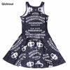 Summer New arrival Women Sleeveless Vest Dress Fashion Extra-terrestrial Digital Printing Dresses | Vimost Shop.