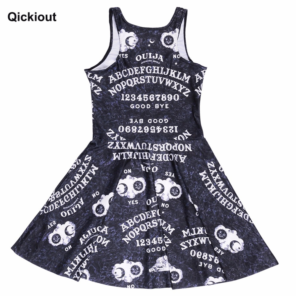 Summer New arrival Women Sleeveless Vest Dress Fashion Extra-terrestrial Digital Printing Dresses | Vimost Shop.