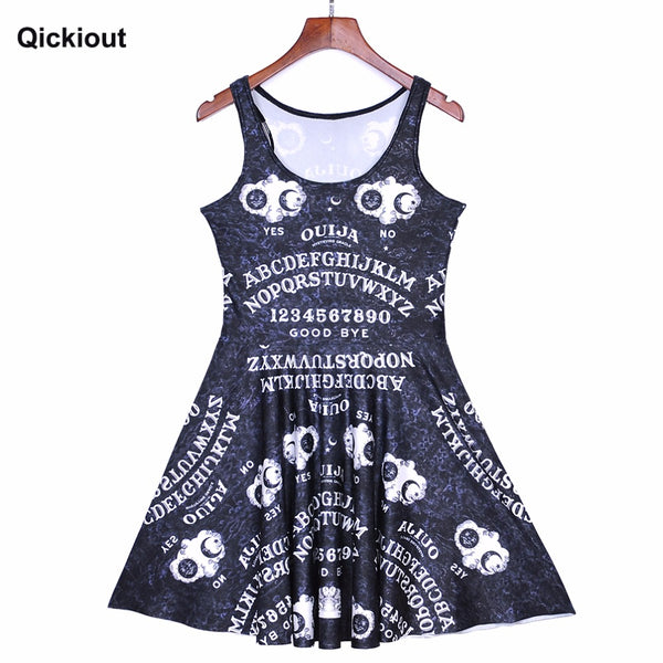 Summer New arrival Women Sleeveless Vest Dress Fashion Extra-terrestrial Digital Printing Dresses | Vimost Shop.