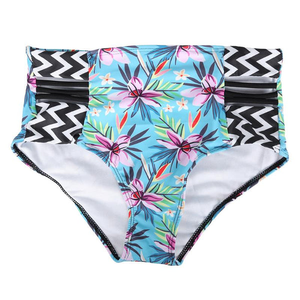 Sexy women swimsuit two-pieces bikini suit Floral Print Push up High Stretch Split Bikini Set High waist Swimwear S-2XL | Vimost Shop.