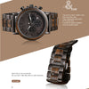 Wood Watch Men Stopwatch erkek kol saati Wooden Wristwatches Male Show Date Create Gift | Vimost Shop.