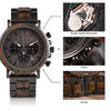 Wood Watch Men Stopwatch erkek kol saati Wooden Wristwatches Male Show Date Create Gift | Vimost Shop.