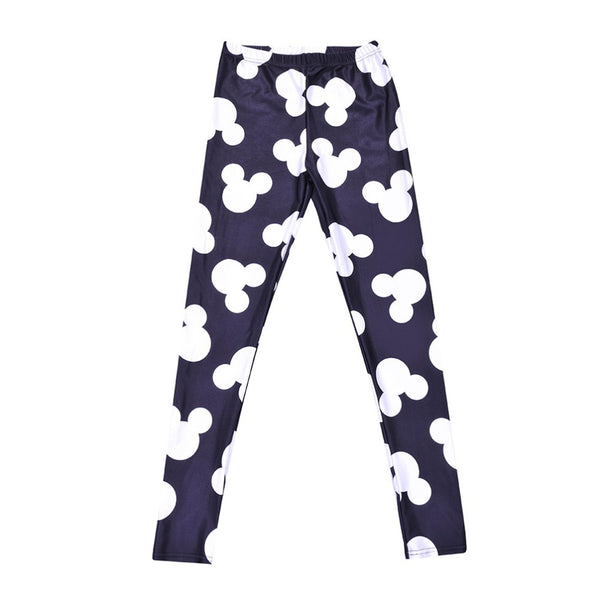 Active Women Minnie Mickey Yoga Gym Leggings Athletic Women Sport Clothing | Vimost Shop.