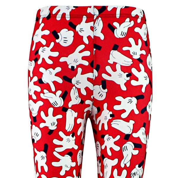 Active Women Minnie Mickey Yoga Gym Leggings Athletic Women Sport Clothing | Vimost Shop.