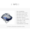 21.20Ct Natura Iolite Blue Mystic Quartz Gemstone Cocktail Rings 925 Sterling Silver Fine Jewelry for Women | Vimost Shop.