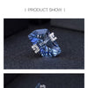 21.20Ct Natura Iolite Blue Mystic Quartz Gemstone Cocktail Rings 925 Sterling Silver Fine Jewelry for Women | Vimost Shop.
