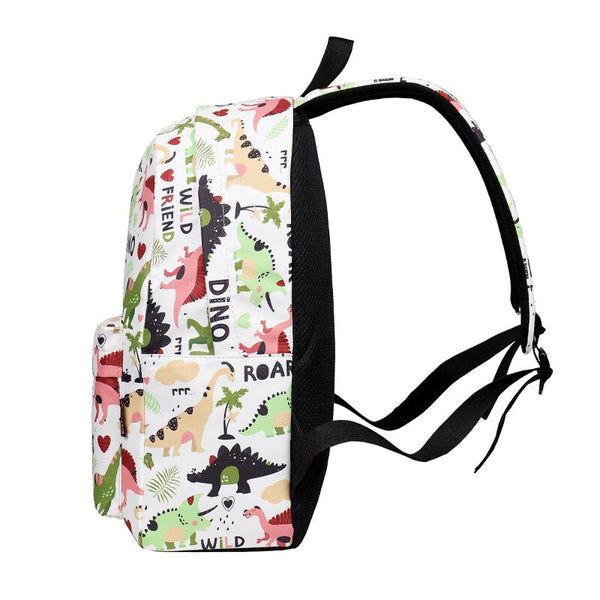 Water Resistant Dinosaur Backpack Printed School Bags | Vimost Shop.