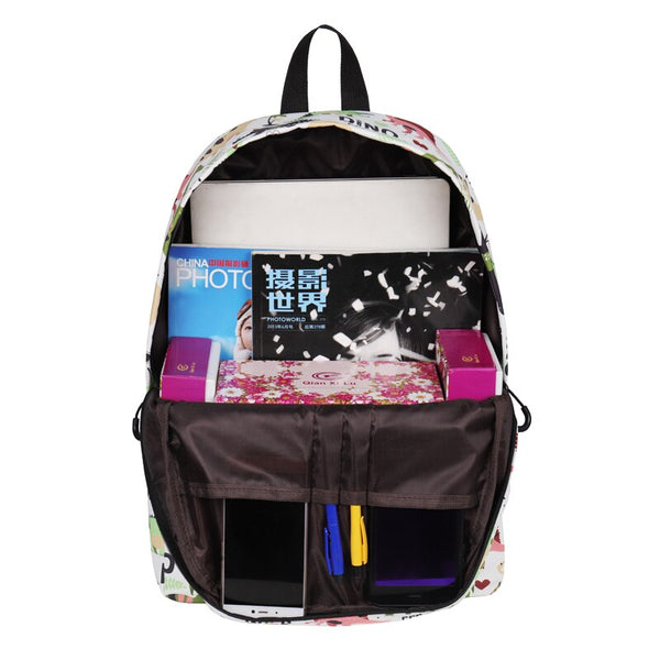 Water Resistant Dinosaur Backpack Printed School Bags | Vimost Shop.