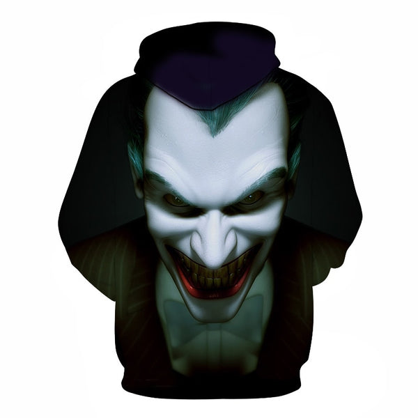 joker 3D Print Sweatshirt Hoodies Men and women Hip Hop Funny Autumn Streetwear Hoodies Sweatshirt For Couples Clothes | Vimost Shop.