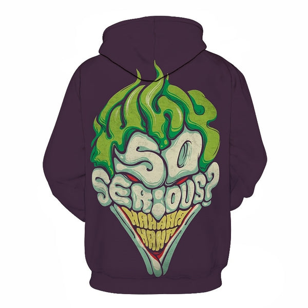 joker 3D Print Sweatshirt Hoodies Men and women Hip Hop Funny Autumn Streetwear Hoodies Sweatshirt For Couples Clothes | Vimost Shop.