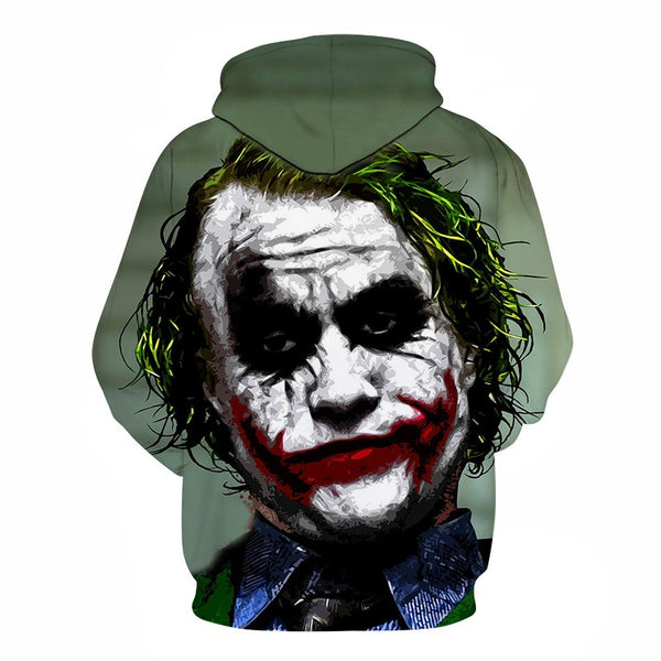 joker 3D Print Sweatshirt Hoodies Men and women Hip Hop Funny Autumn Streetwear Hoodies Sweatshirt For Couples Clothes | Vimost Shop.