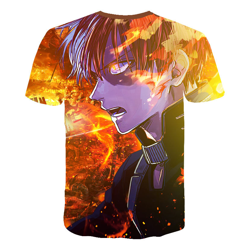 My Hero Academia in men's T-Shirt All Might 3D Printing tshirts Cosplay NUOVO Anime Short Sleeve Casual Top | Vimost Shop.