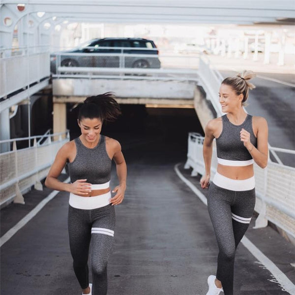 Sexy Backless Women Sportswear Female Yoga Sets Gym Wear Running Clothing | Vimost Shop.