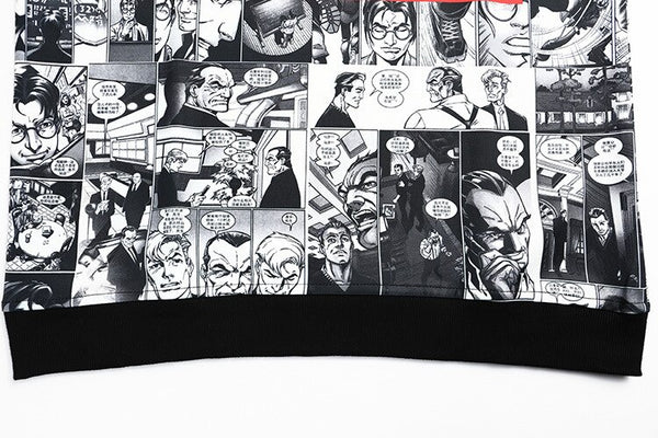 Woman Harajuku Anime Portrait Print Sweatshirts | Vimost Shop.