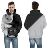 Men Hooded Sweatshirts two cat 3D Print hoody Casual Pullovers Streetwear Tops Autumn Regular Hipster hip hop | Vimost Shop.