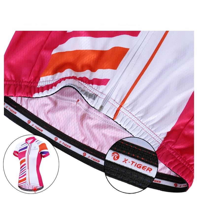 Women Summer UV Cycling Jerseys Set 100% Polyester | Vimost Shop.