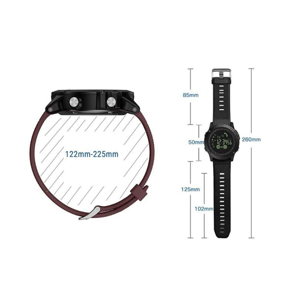 VIBE3 Flagship Rugged Bluetooth Smart Watch 33 month Standby Time 24h All-Weather Monitoring Smartwatch For Android IOS | Vimost Shop.