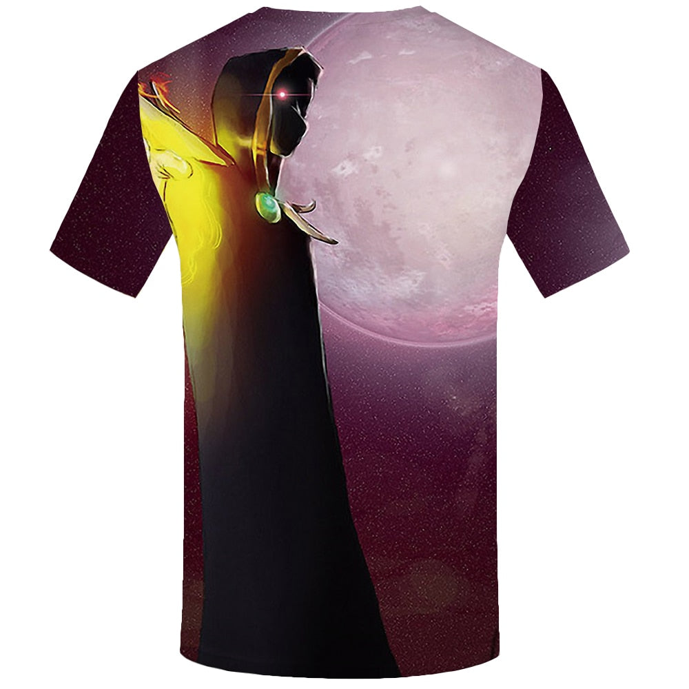 Men Music T-shirts 3d Guitar Tshirts Casual Metal Shirt Print Gothic Anime Clothes Short Sleeve t shirts | Vimost Shop.