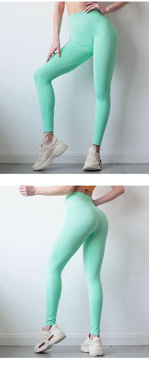 Tummy Control Workout Gym Tights Women High Waist Sport | Vimost Shop.