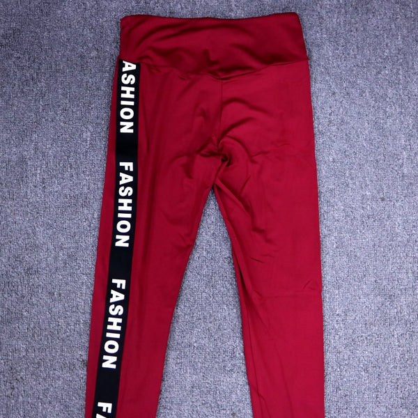 Women Fashion Letter Sport Leggings Bras Yoga Set Fitness Gym Wear | Vimost Shop.