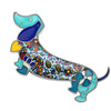 Statement Alloy Enamel Smile Dachshund Dog Brooches Clothes Scarf Decoration Jewelry Pin For Women Girls Gift Bijoux | Vimost Shop.