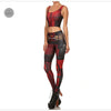 Star Wars Cosplay Costume For Women Wonder Captain America Deadpool Woman Croped Tops Leggings Sets | Vimost Shop.