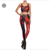 Star Wars Cosplay Costume For Women Wonder Captain America Deadpool Woman Croped Tops Leggings Sets | Vimost Shop.