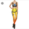 Star Wars Cosplay Costume For Women Wonder Captain America Deadpool Woman Croped Tops Leggings Sets | Vimost Shop.